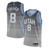 Camiseta Hombre Utah Jazz Isaiah Collier 2025-26 Nike City Edition Gris Swingman Camiseta Hombre Utah Jazz Isaiah Collier 2025-26 Nike City Edition Gris Swingman